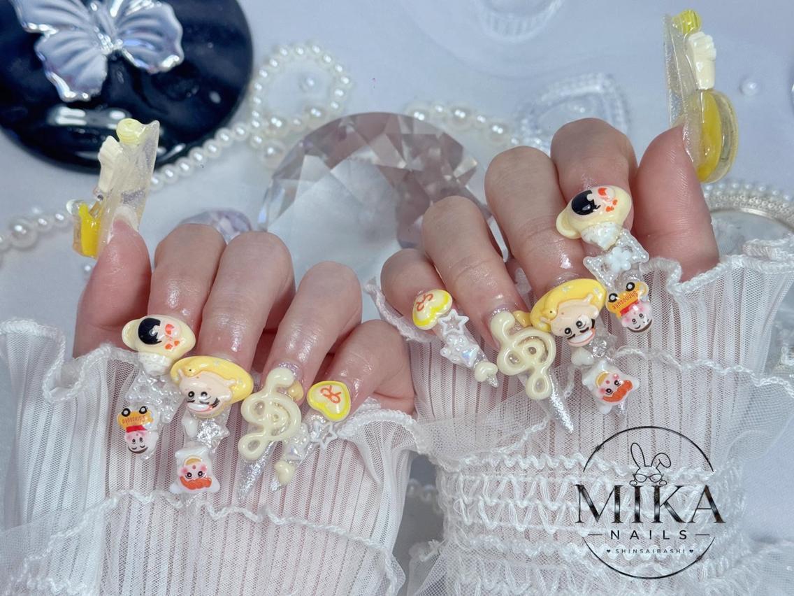 ネイル アートネイル チークネイル ドット フットネイル フレンチネイル ハンドネイル Mika Nailsのネイルデザイン