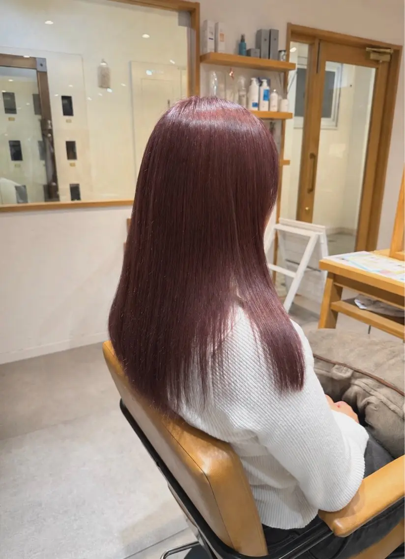 【🌷U24限定🌷】1ブリーチ＋オンカラー＋トリートメント🥣✨の写真
