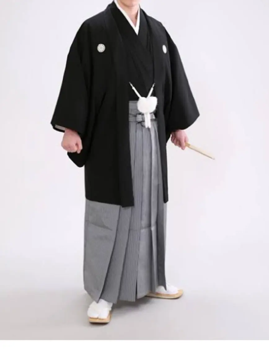 袴着付け 男性の写真