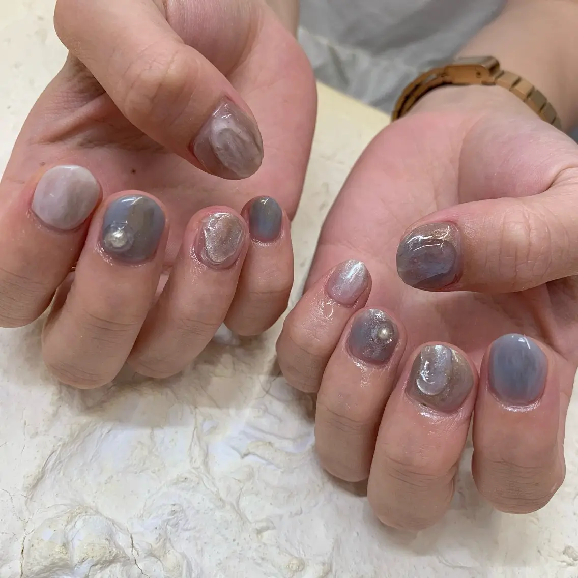 ネイル マキノ ユイのネイルデザイン