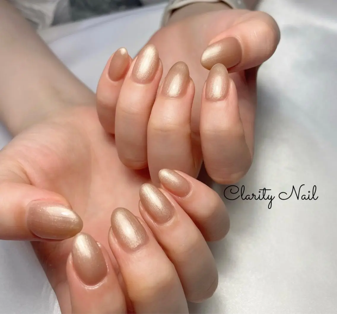ネイル ワンカラーネイル ハンドネイル Clarity Nailのネイルデザイン