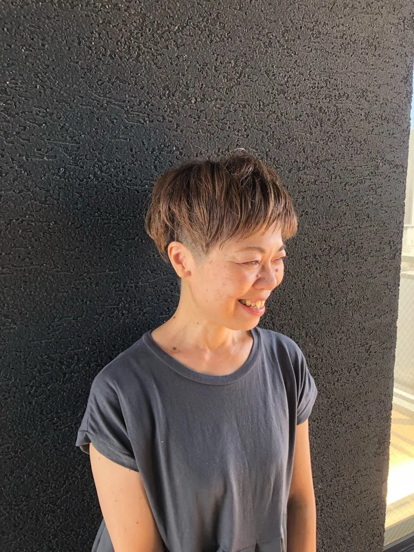ショート カラー ハイトーンカラー 美容院 むぎのその他イメージ