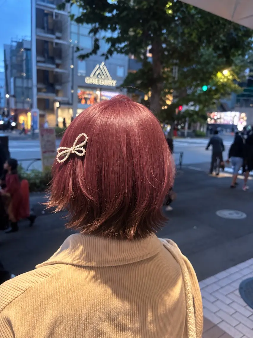カラー ゆるふわガーリー原宿 🍓かいのヘアスタイル