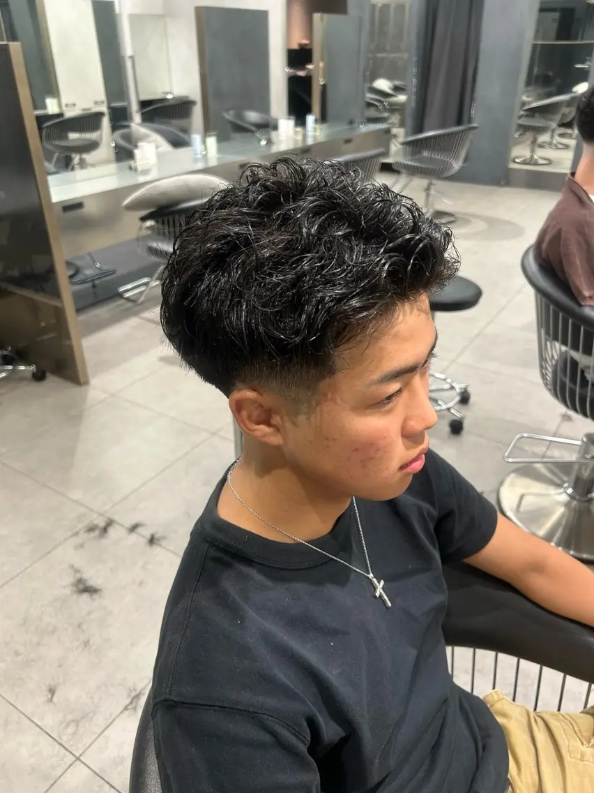 パーマ メンズ カットモデル大募集 ✨谷口修平のヘアスタイル