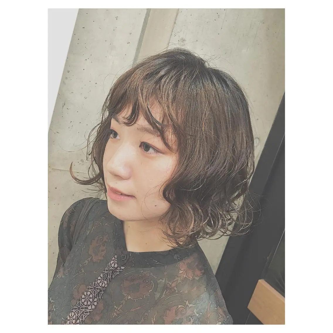 ショート パーマ マツエク・マツパ ボブ デジタルパーマ センスをお届けします 大谷将生infpのヘアスタイル