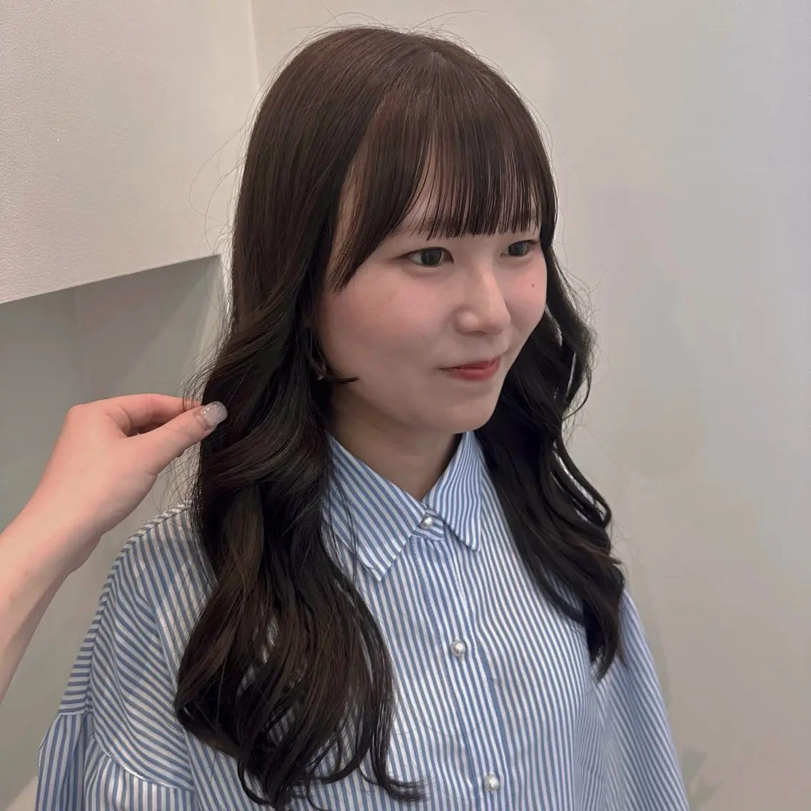 【まとまりが欲しい方◎‎】ワンカラー＋2stepトリートメント🫐の写真