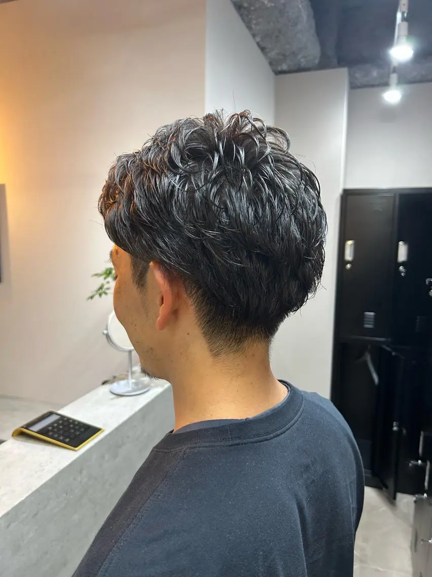 【期間限定🉐】カット+メンズパーマの写真