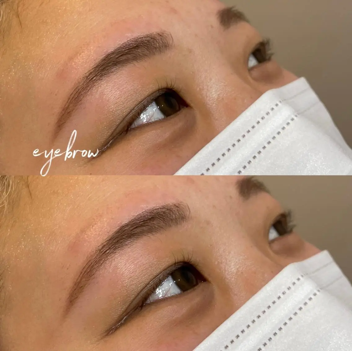 眉waxスタイリングの写真