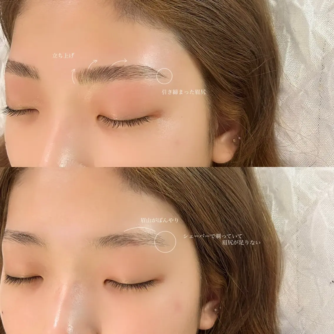 アイブロウ ハリウッドブロウリフト 吉祥寺kasumi 🌛eye/browのマツエク・マツパデザイン