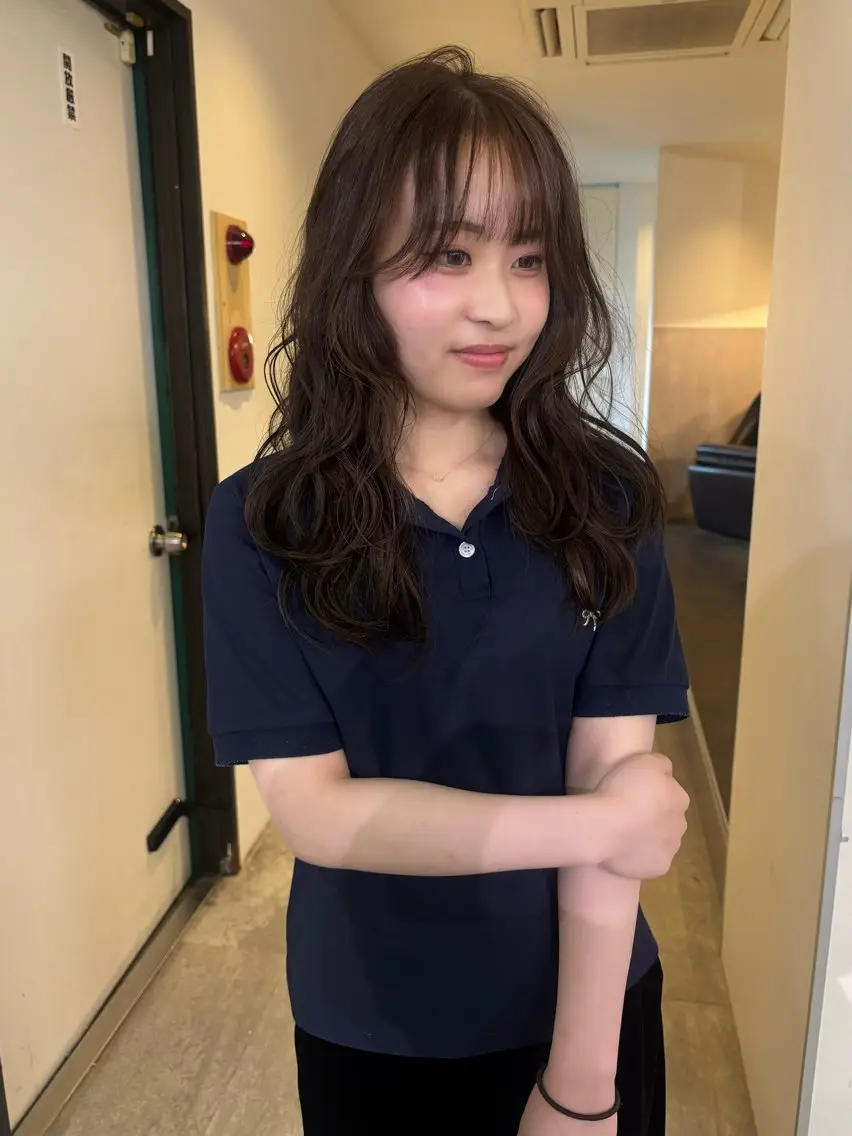 ロング ナナ 福岡美容室のヘアスタイル