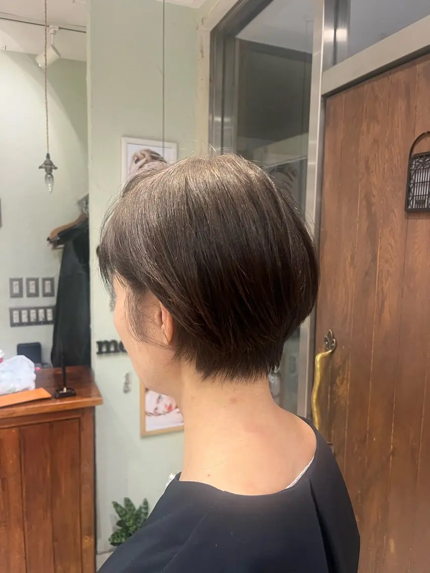 ショート も えのヘアスタイル