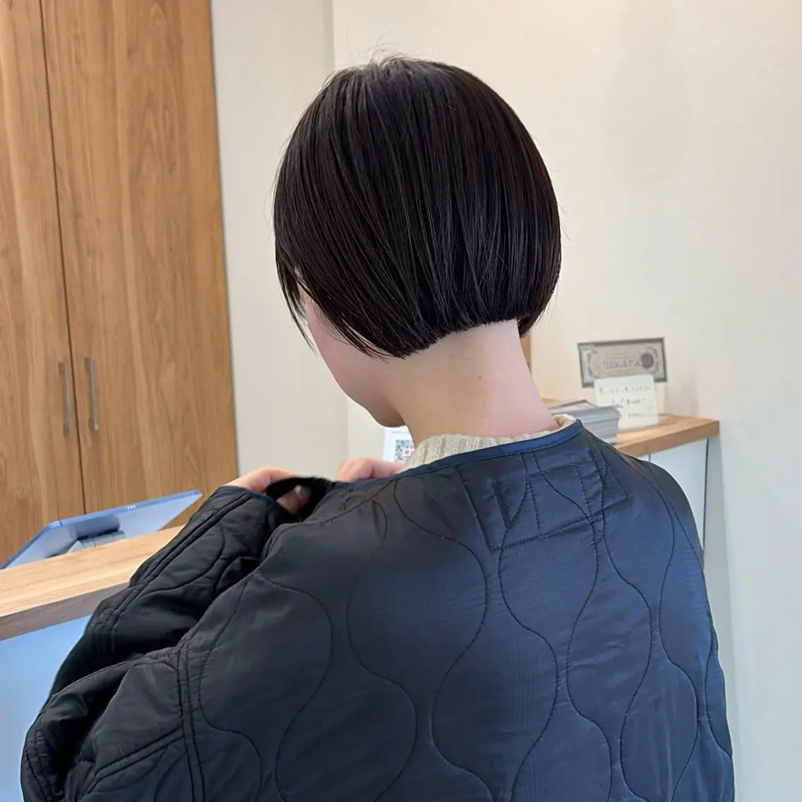 ショート カラー ボブ 似合わせカット カット ヘアカラー トリートメント YUUKI/ミニボブ ボブ/髪質改善のヘアスタイル