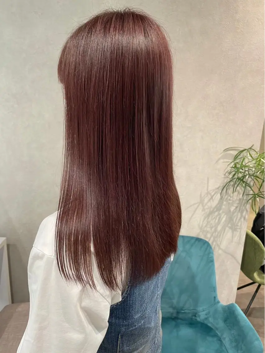 カラー 透明感カラー🫧🎀 まりなのヘアスタイル