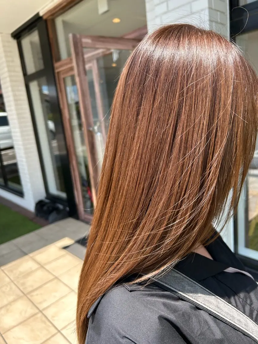 ロング トリートメント 高木 瑶子のヘアスタイル