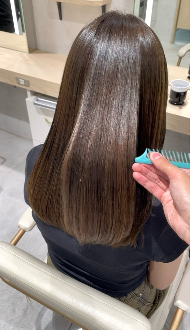 ロング トリートメント トリートメント 吉永 煌のヘアスタイル
