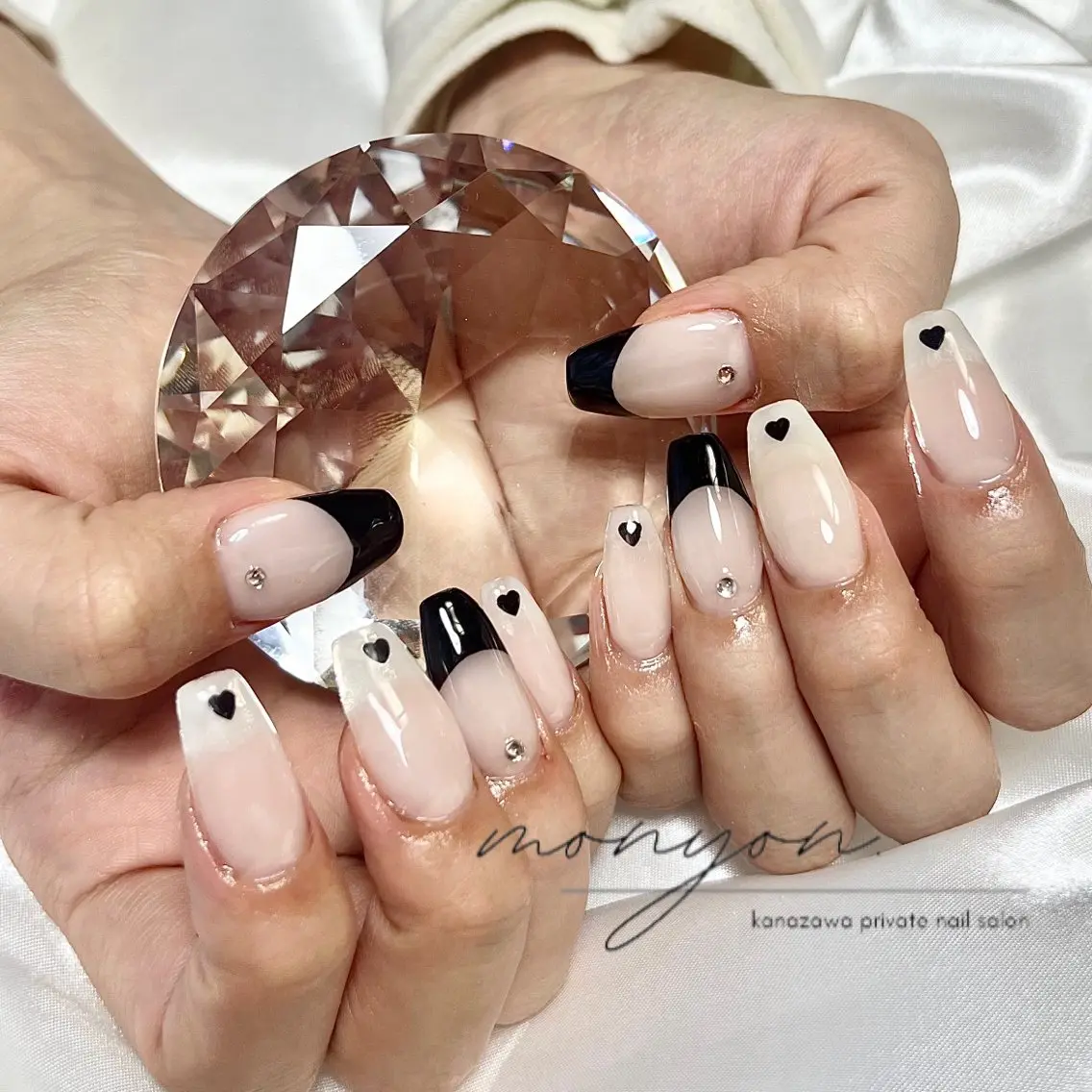 ネイル 長さ出し ハンドネイル etoile filanteのネイルデザイン