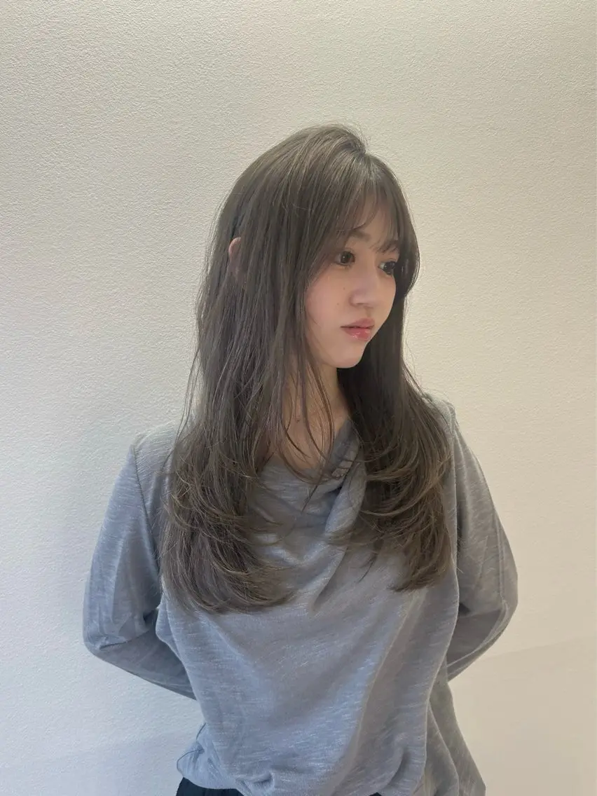 ロング ヘアカラー トリートメント  ︎︎ sa-yaのヘアスタイル