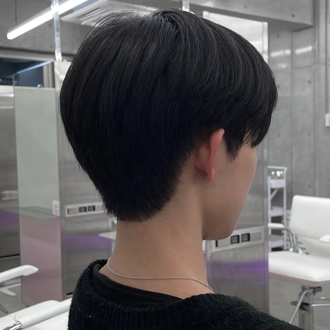 ショート カラー パーマ ヘアアレンジ メンズ カット ヘアセット パク・ボミン小野リエ 韓国ハーフ🦊のその他イメージ