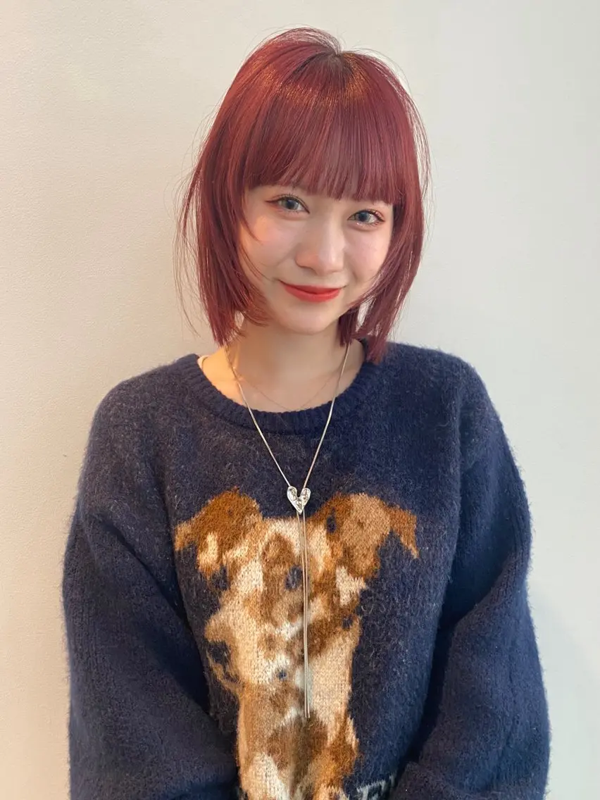 ショート カラー カット ヘアカラー トリートメント mai / linoah˚✧のヘアスタイル