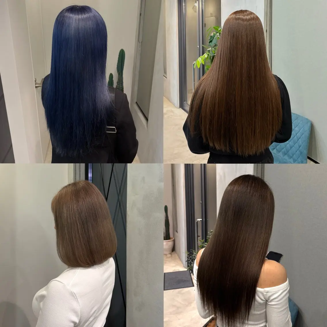 カラー ブリーチ 宮島 華湖のヘアスタイル