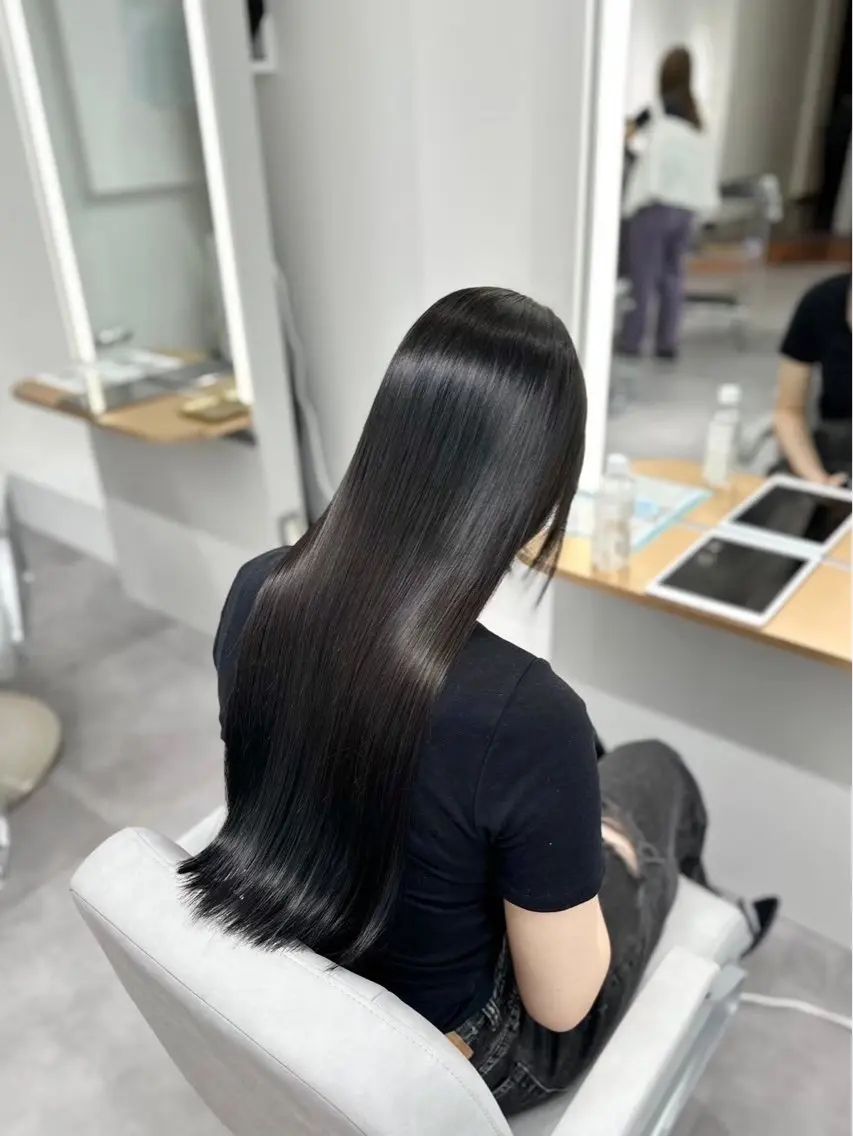 ロング トリートメント 吉田 勇大のヘアスタイル