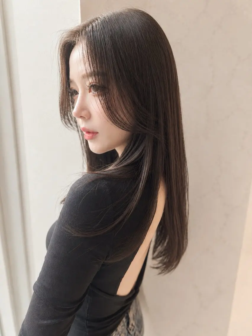 ロング レイヤー 翔のヘアスタイル