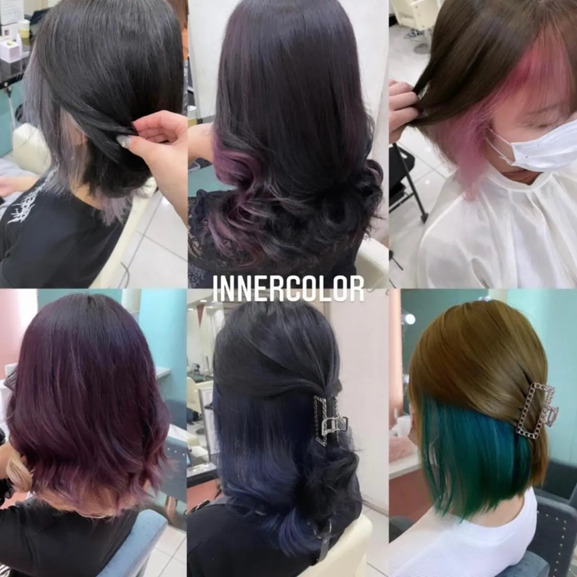ミディアム カラー ヘアカラー エクステ エクステ🩵ブリーチ 韓国ヘア🩵KAEのヘアスタイル
