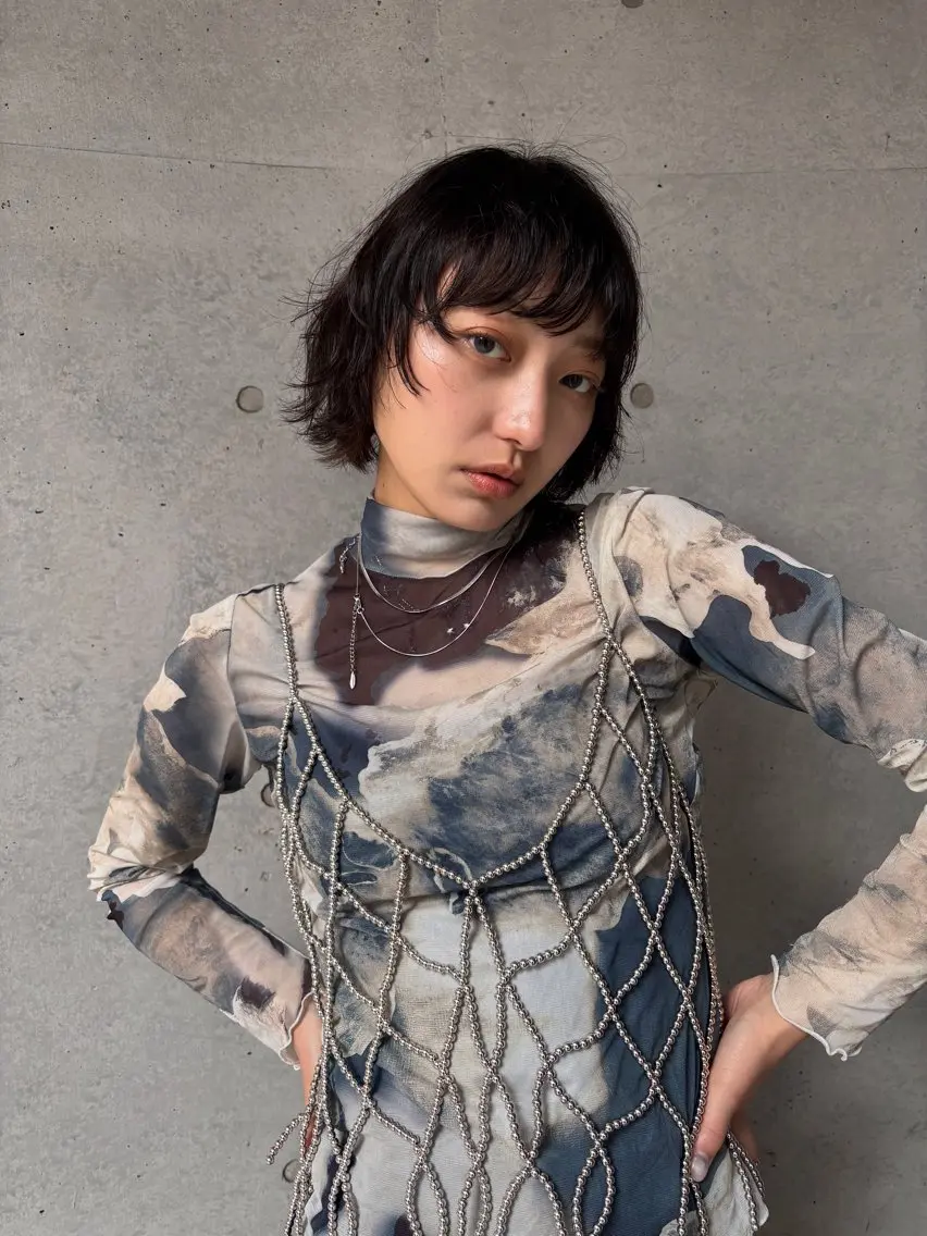 ショート ボブ 🫧透明感・艶カラー miyu🫧のヘアスタイル