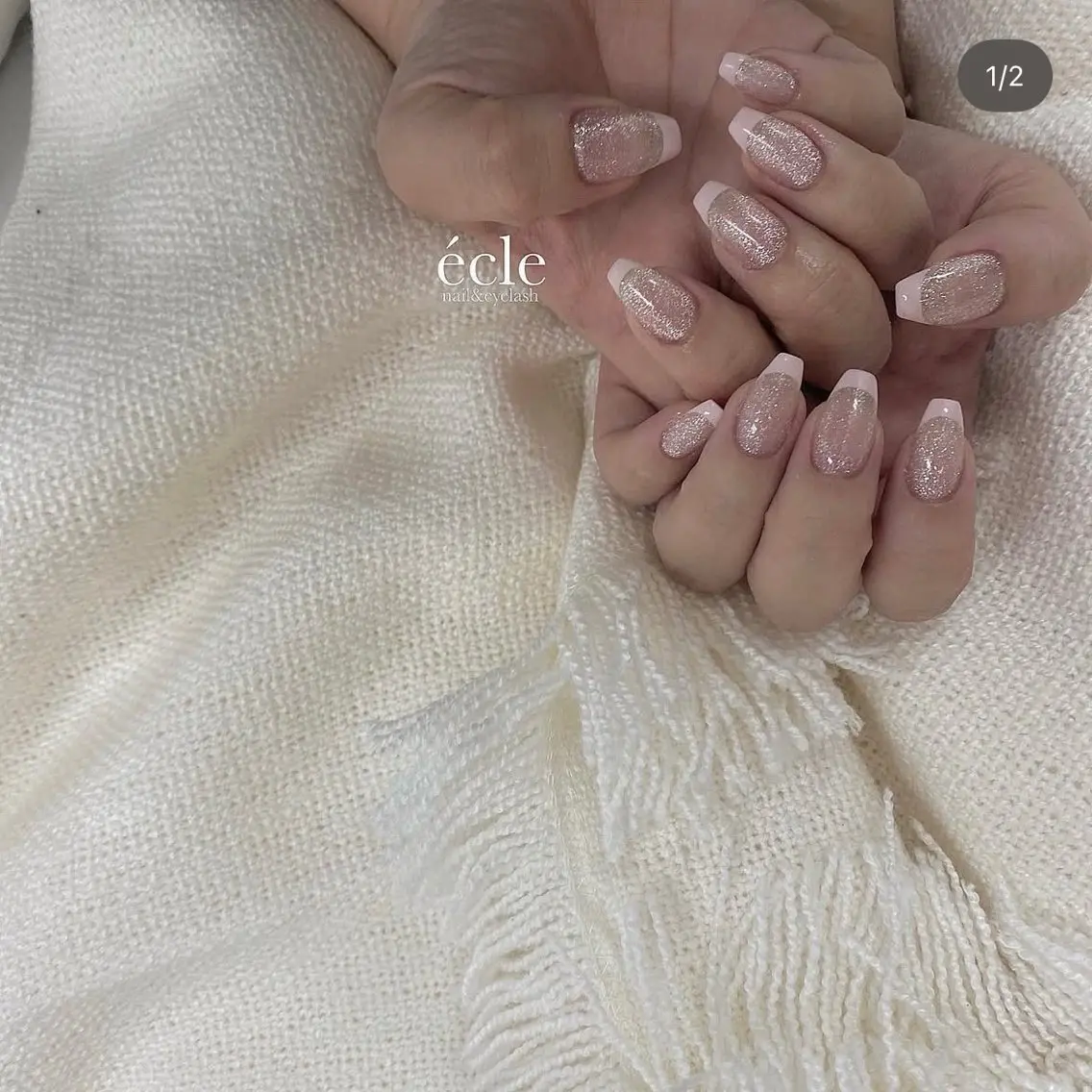 ◾︎(off有り)フレンチネイルの写真