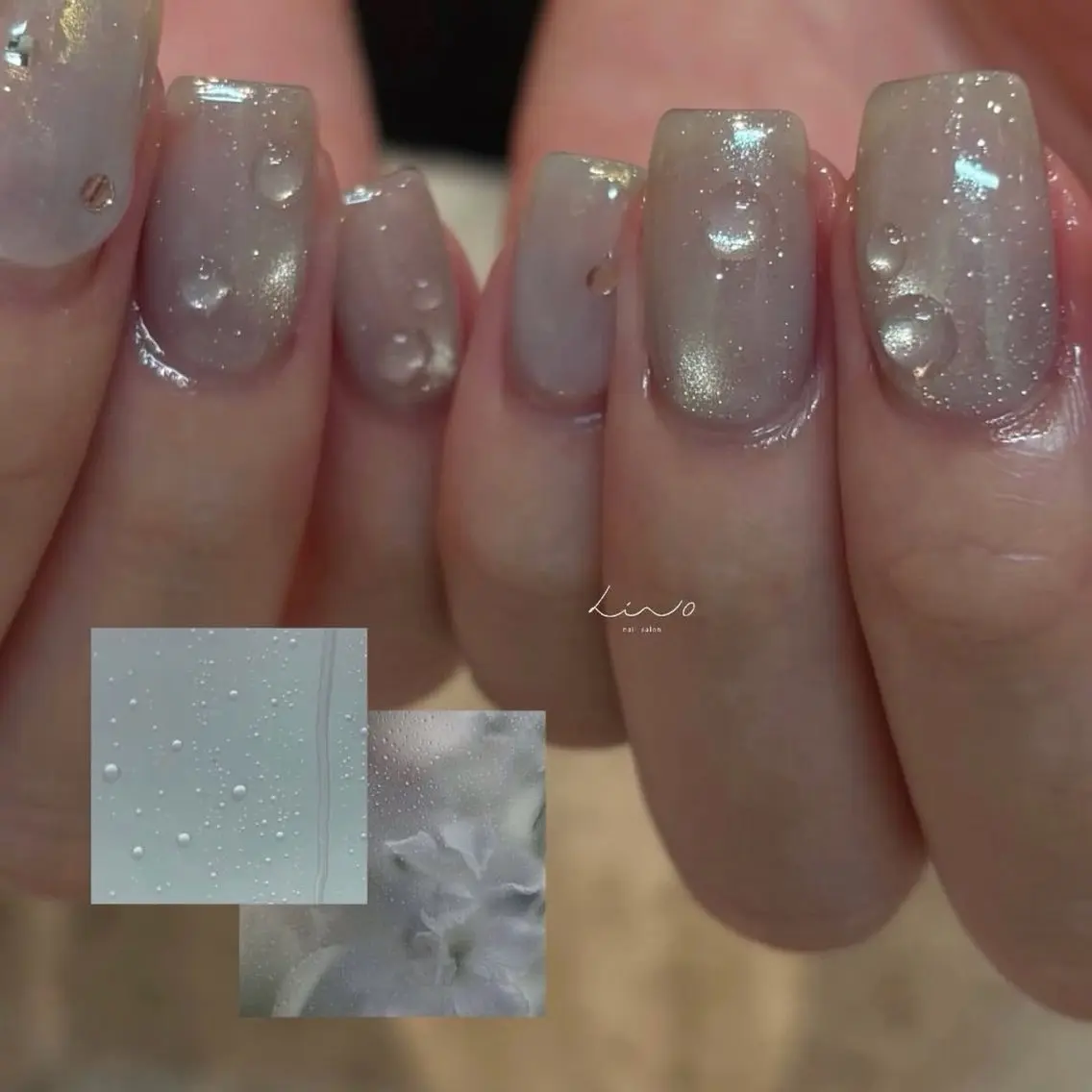 ネイル ニュアンスネイル ショートネイル ハンドネイル nail salon linoのネイルデザイン