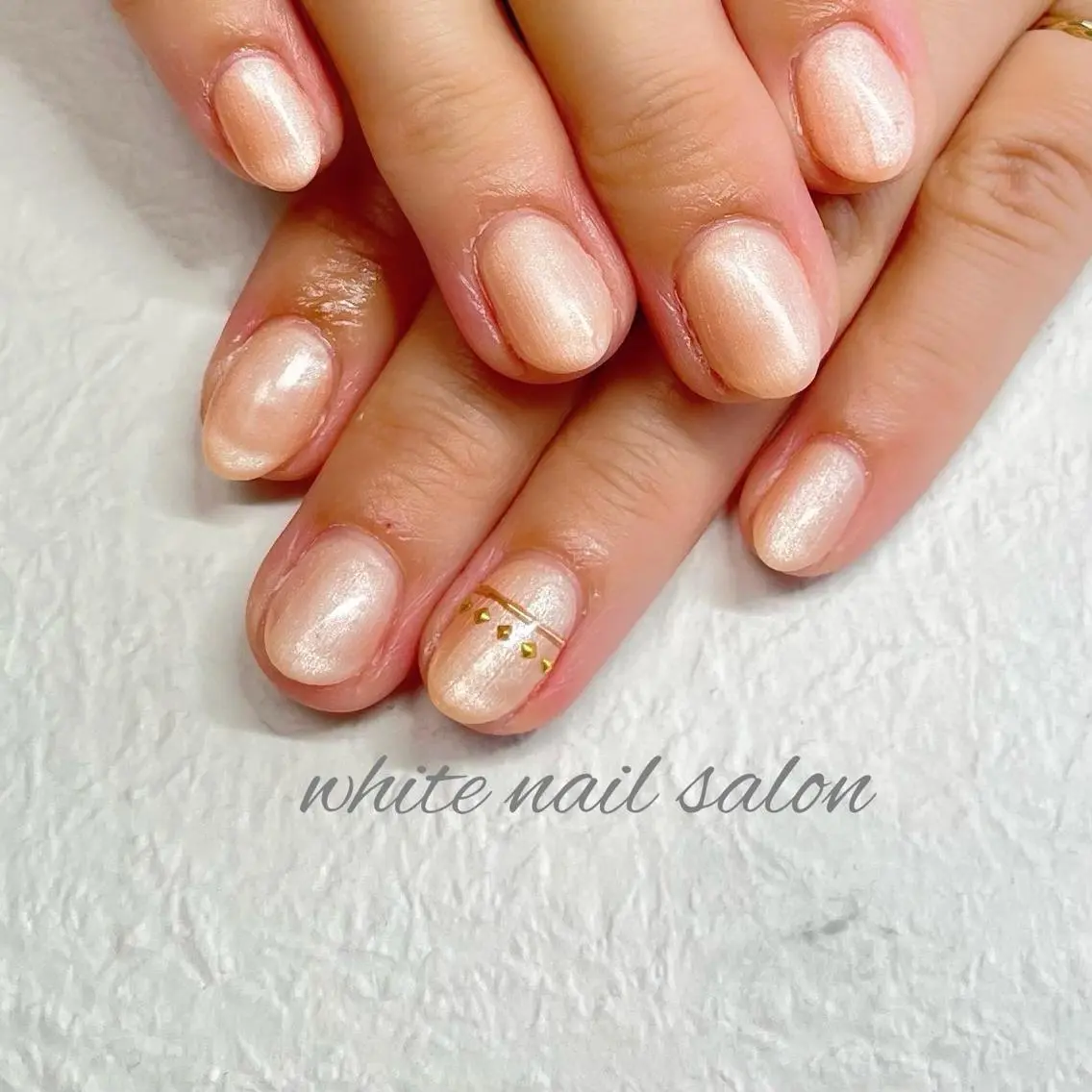 ネイル アートネイル フットネイル ジェルネイル ハードジェル ラメ(グリッター) white nail salonのネイルデザイン