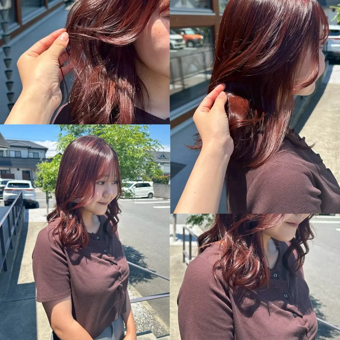 ロング カラー ヘアカラー akika ✮*。゚のヘアスタイル