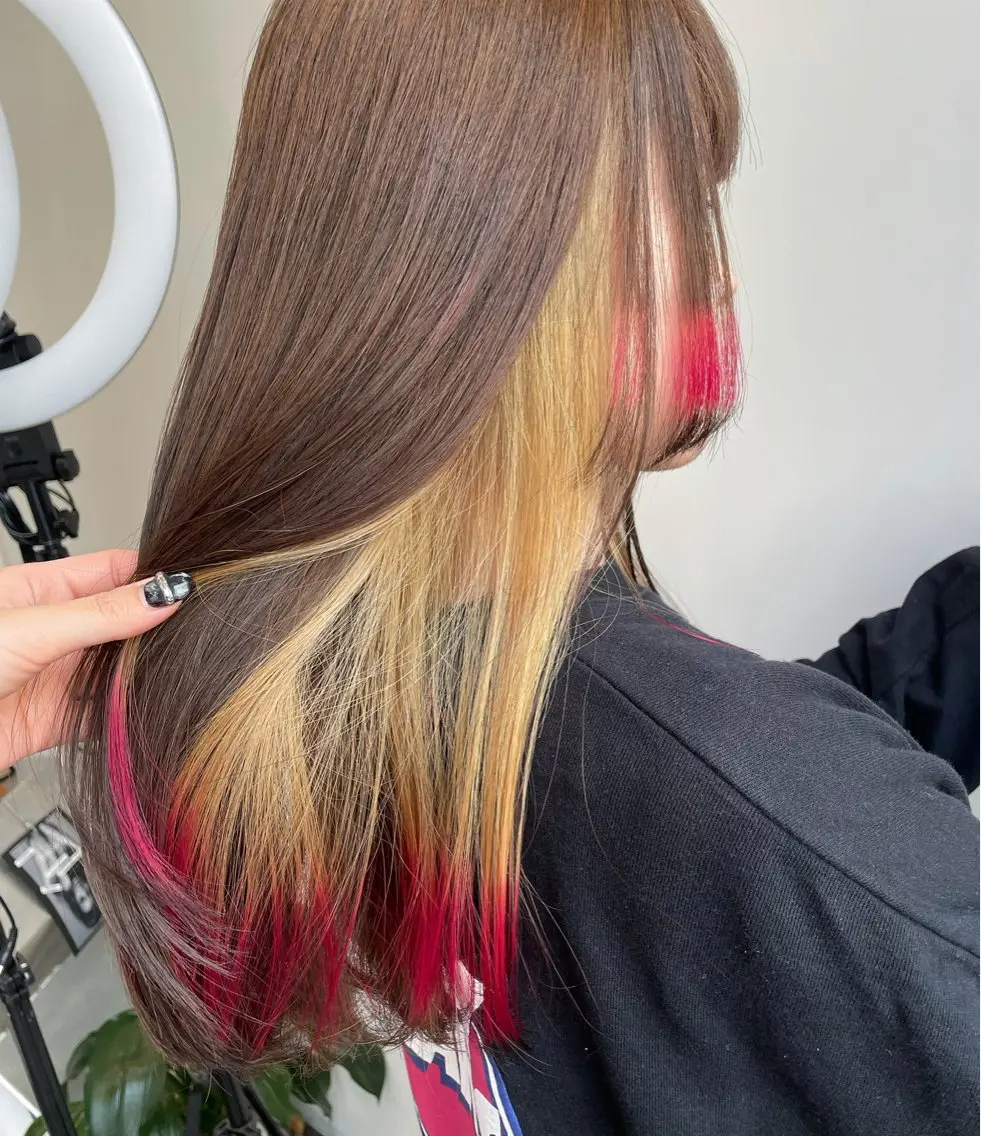 ロング カット ヘアカラー トリートメント ナチュラルカラー 児玉優香のヘアスタイル