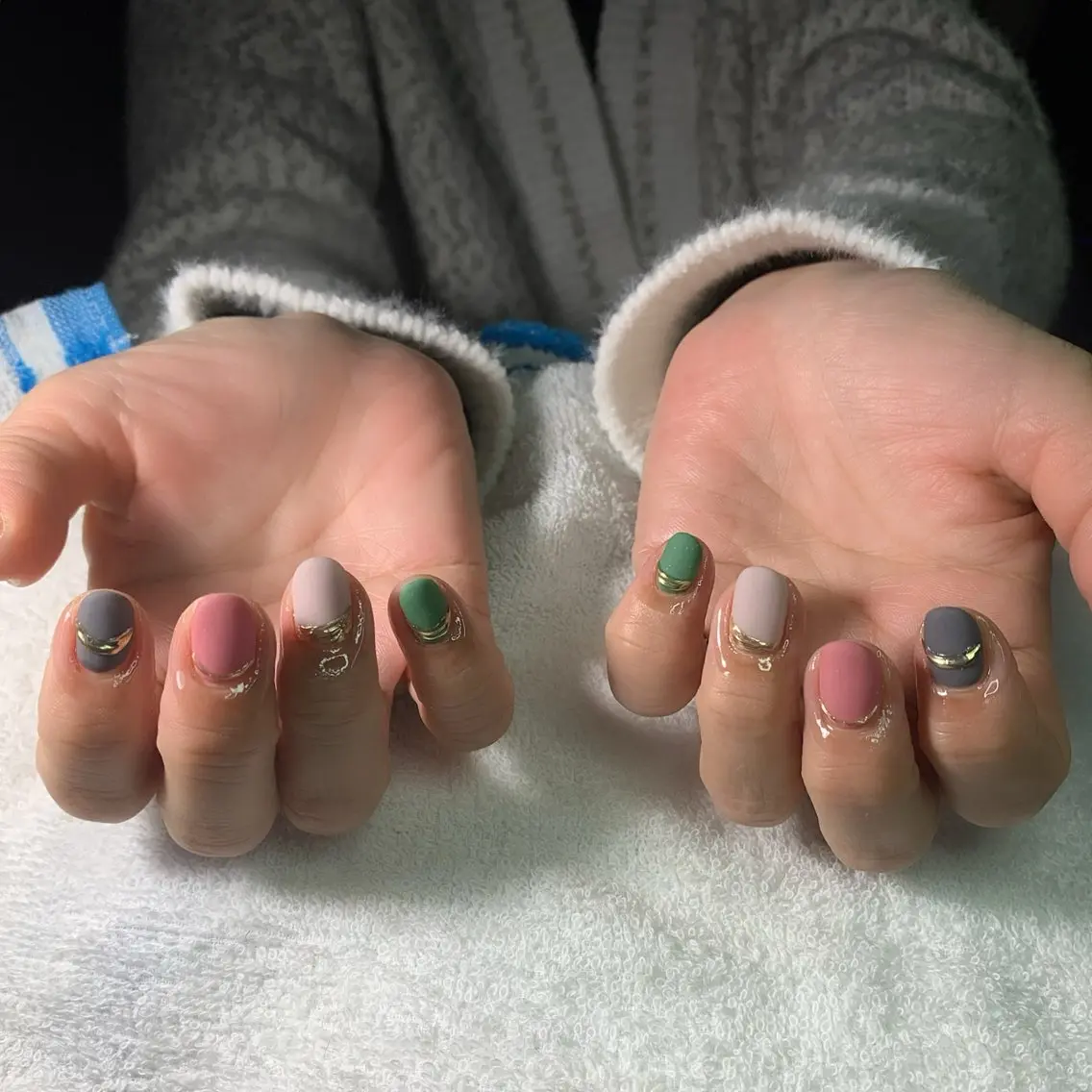 ネイル ハンドネイル フットネイル MHR nailのネイルデザイン