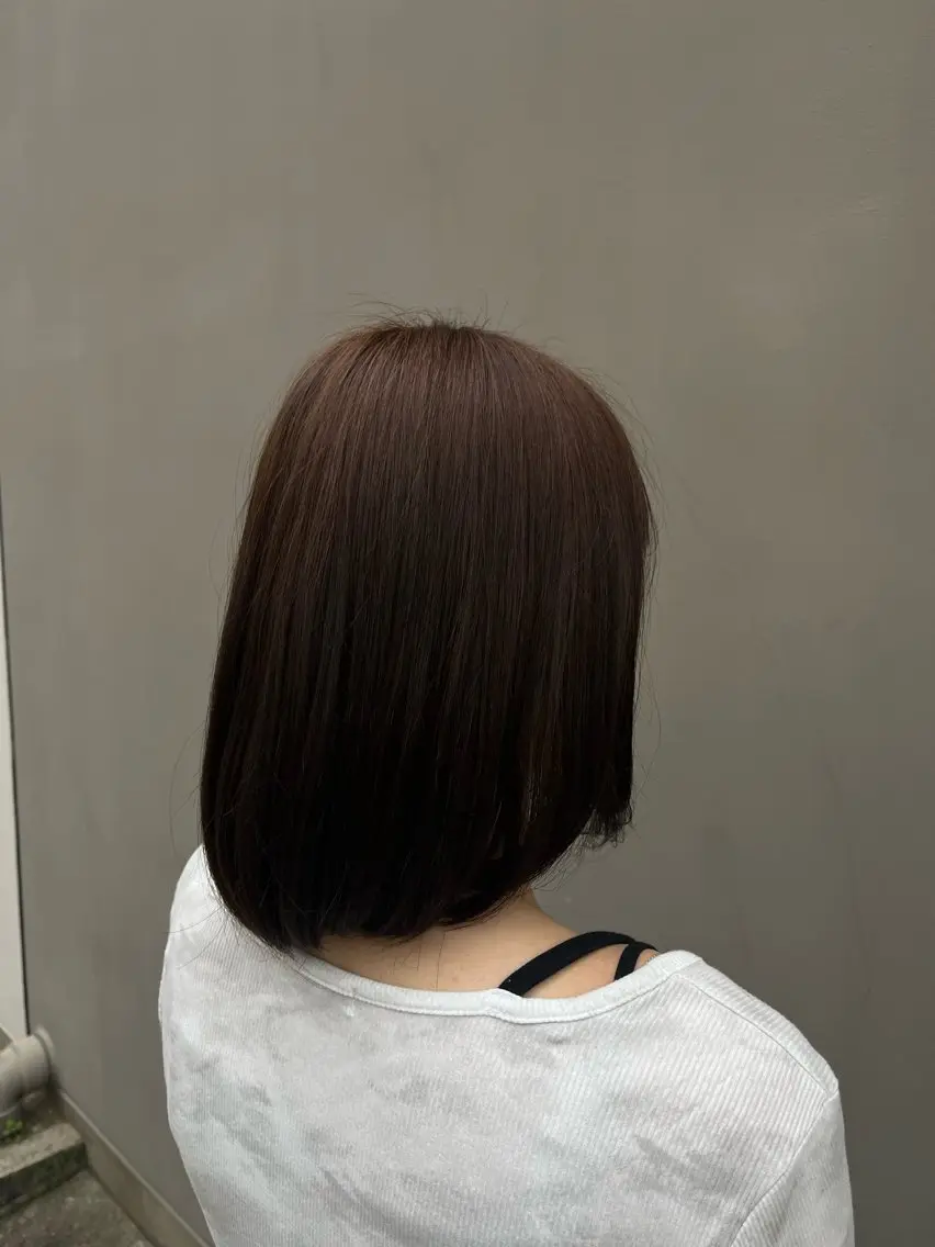 カラー ヘアカラー 角田 澪のヘアスタイル