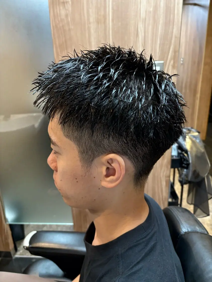 ショート メンズ 山道 啓介のヘアスタイル