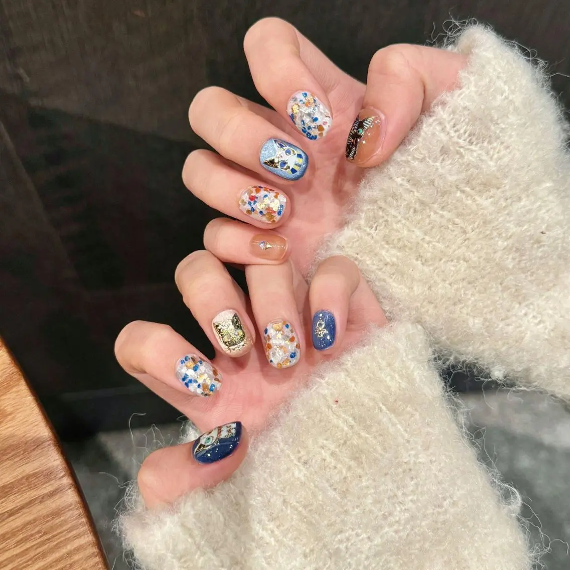 ネイル ジェルネイル スカルプネイル ネイルチップ 🌸柚葉 🌸のネイルデザイン
