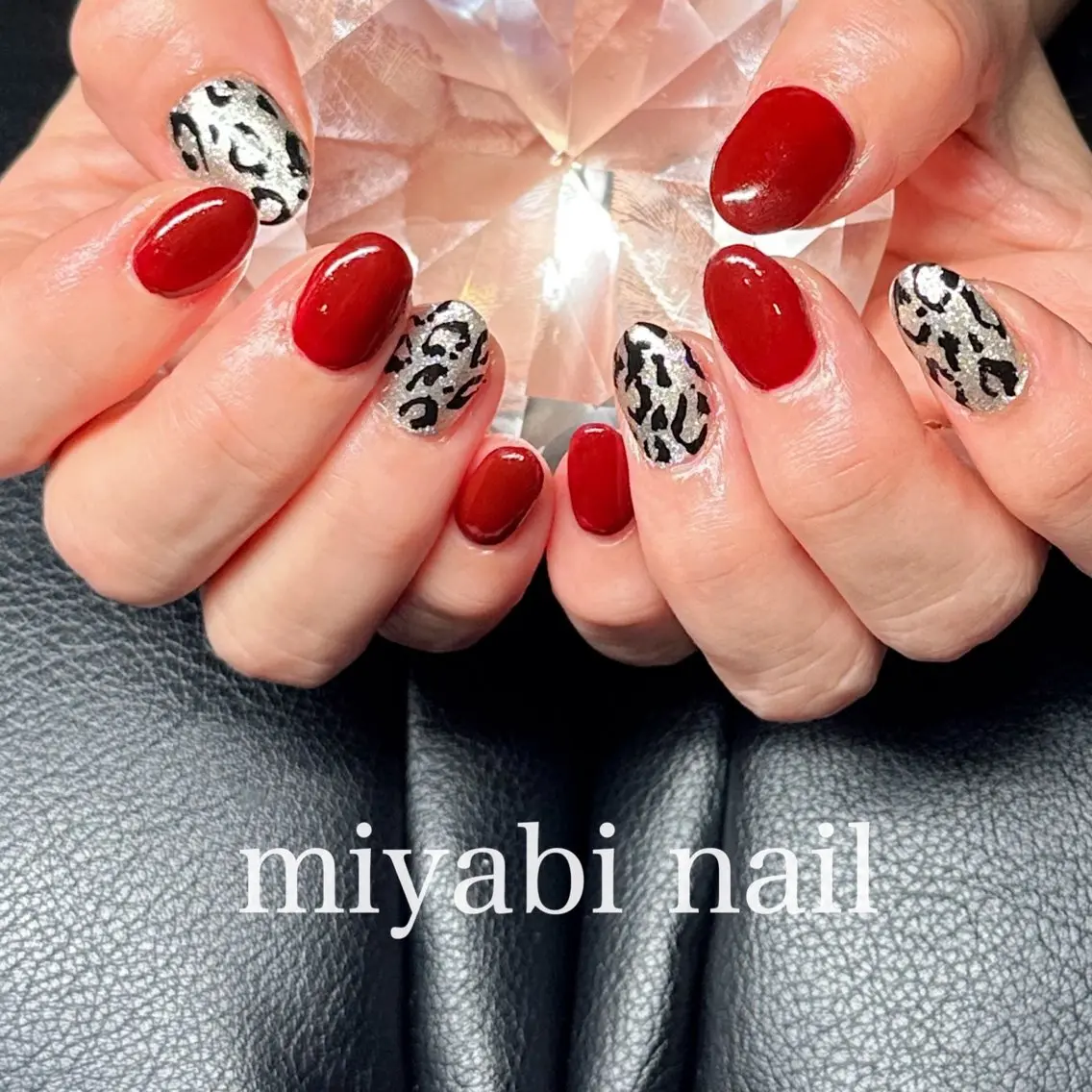 ネイル 持ち込み ハンドネイル miyabi nail 桂川駅近くのネイルデザイン