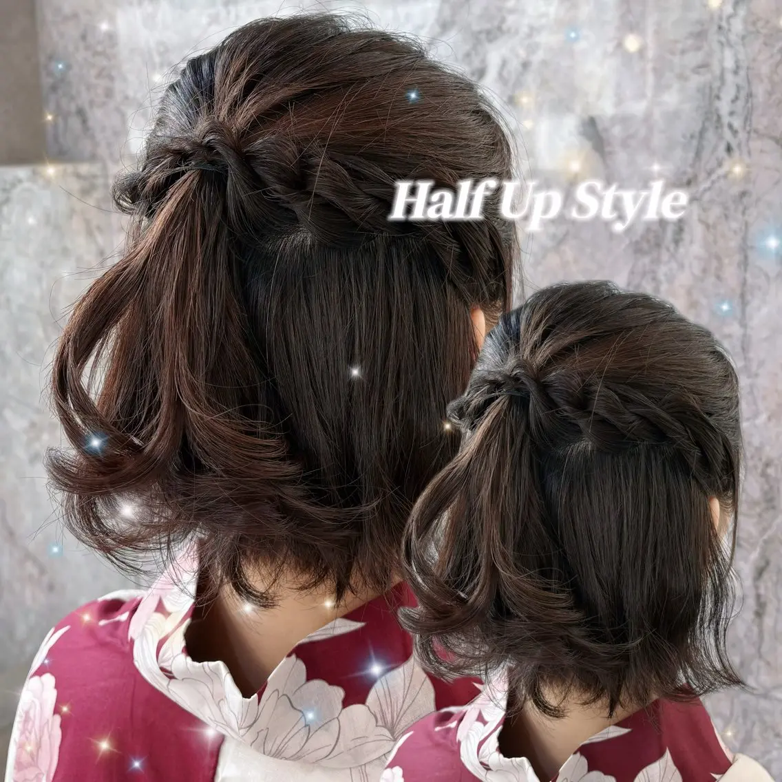 ミディアム ヘアアレンジ ヘアセット 🌷あおい🌷 大宮/ヘアアレンジのヘアスタイル