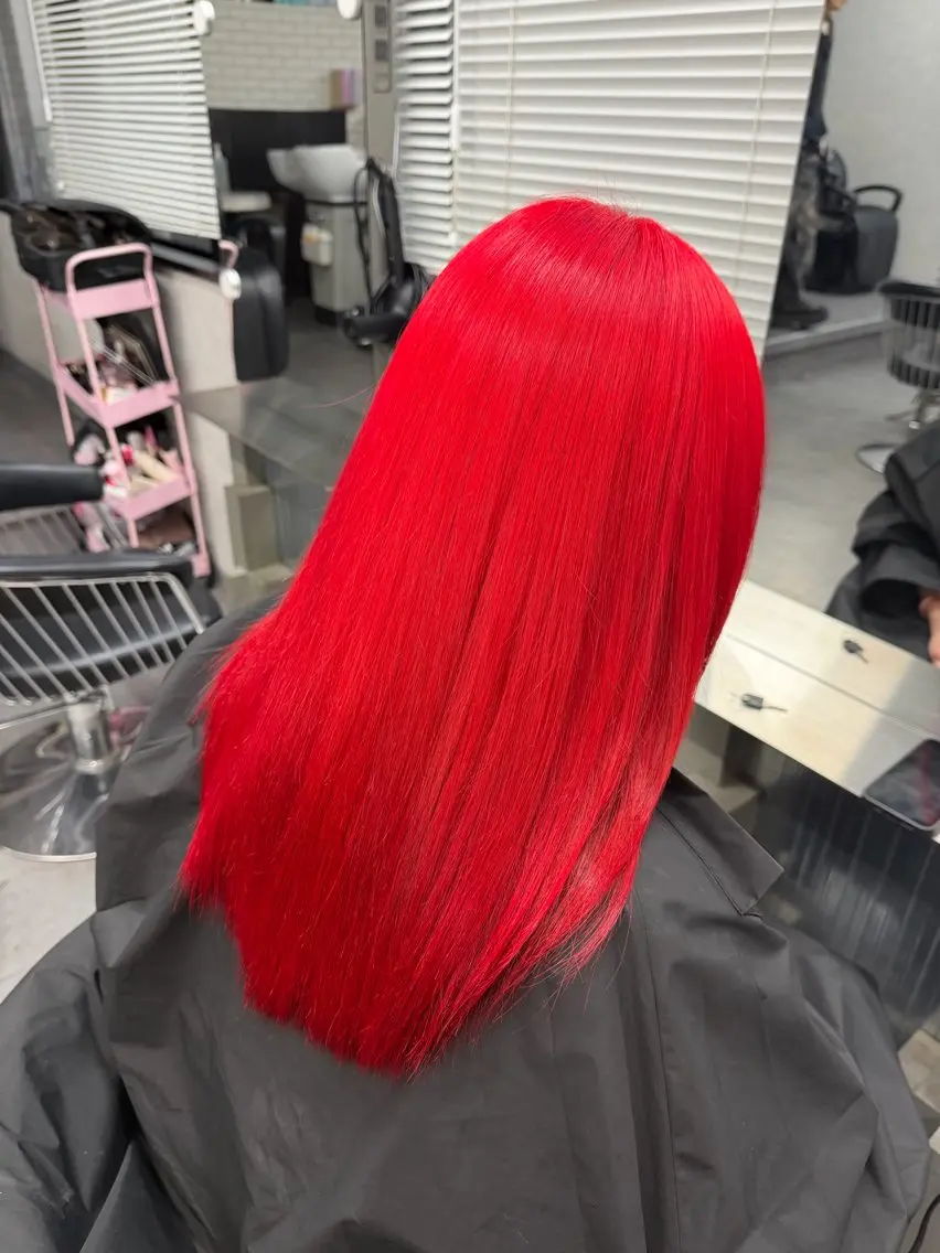 カラー カット ヘアカラー 山本 夏恋のヘアスタイル