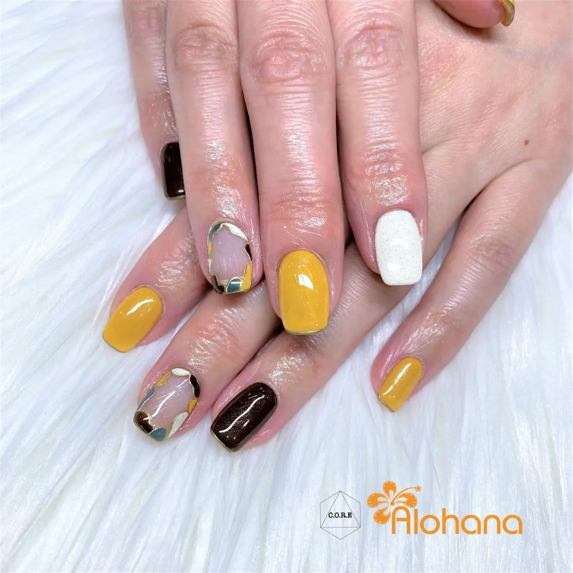 ネイル ハンドネイル Alohana Minaのネイルデザイン