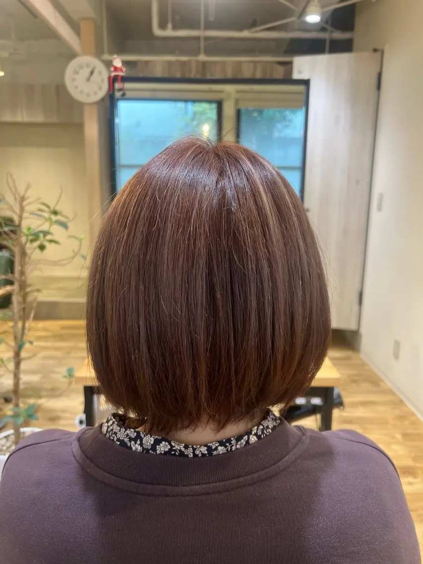 カラー ブラウンカラー ピンクカラー カット ヘアカラー 艶カラー🫧 推しカラー🧸楽歌のヘアスタイル