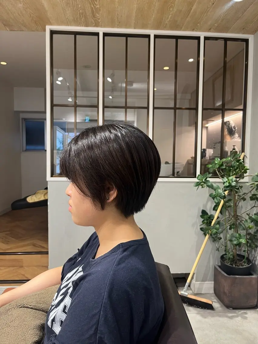 ショート 鈴木 ほのかのヘアスタイル