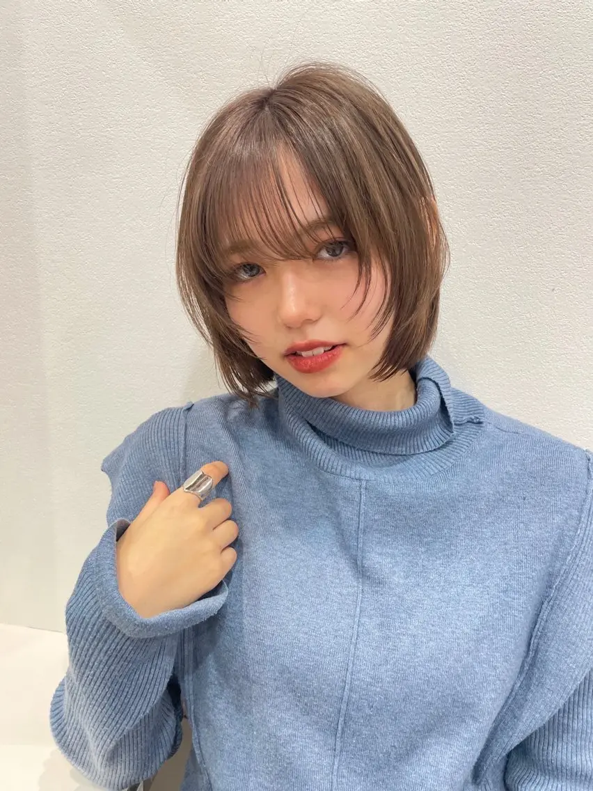 ショート カラー Aster 店長 れおんのヘアスタイル