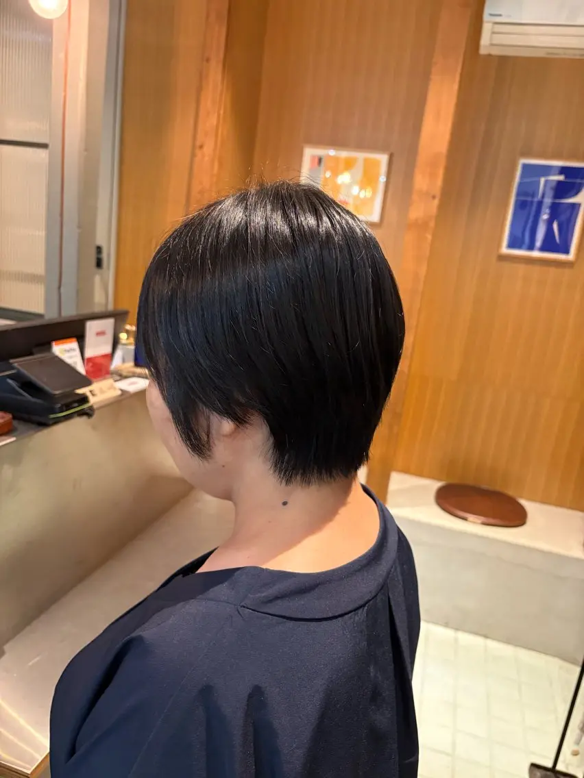 ショート くびれヘア ショートヘア 後藤璃子 (ごとうりこ)のヘアスタイル