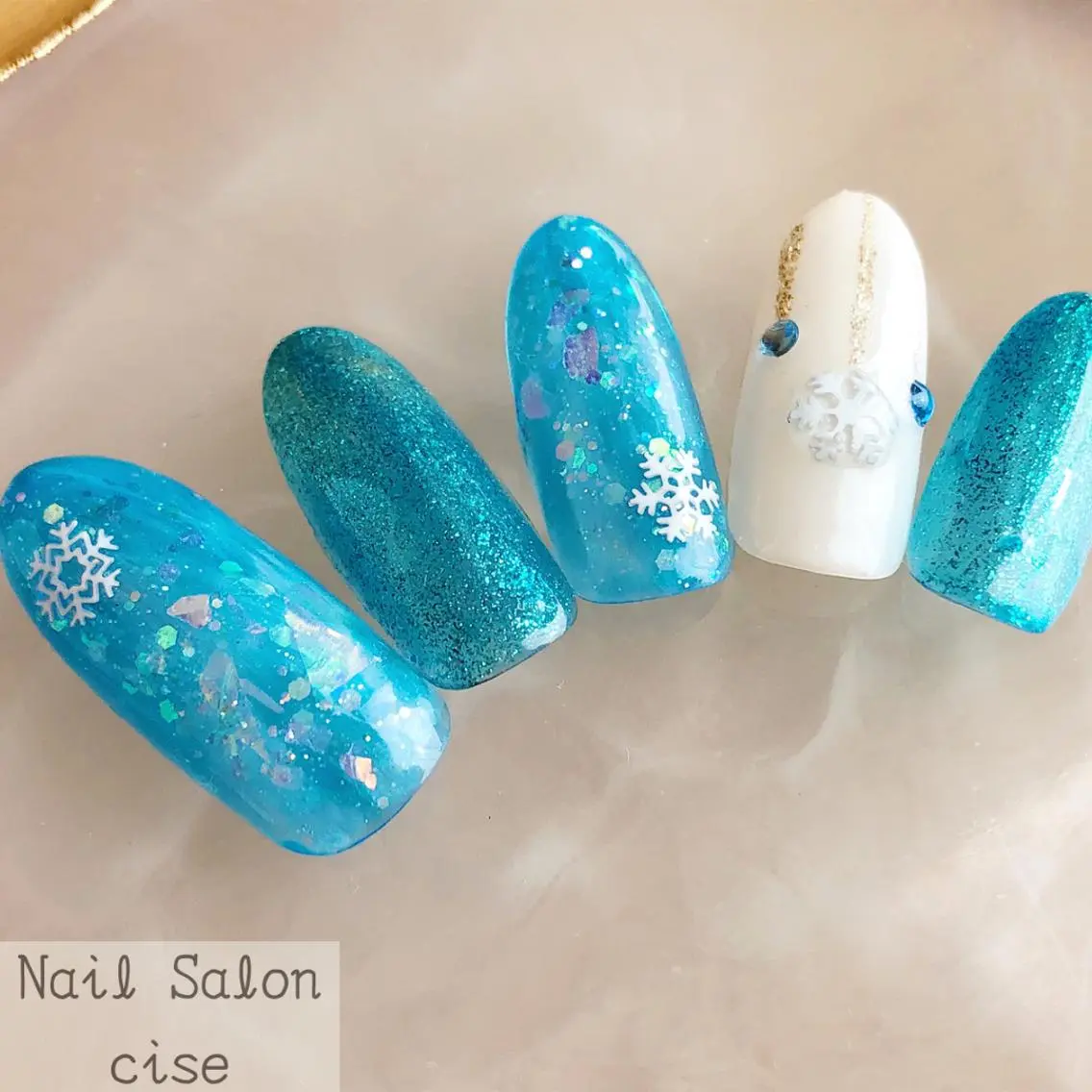 ネイル 冬ネイル Nail Salon ciseのネイルデザイン