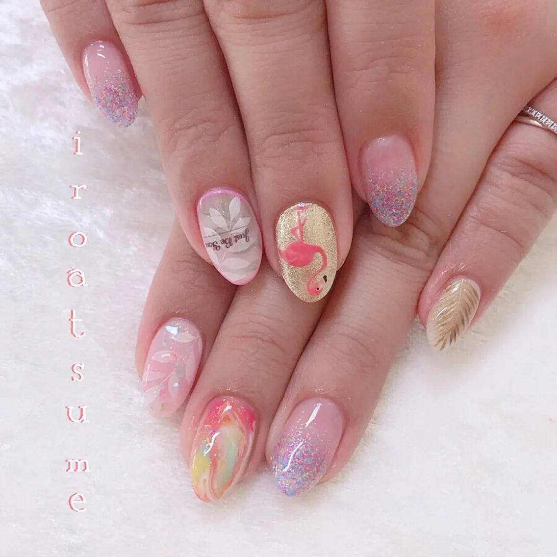 ネイル nail salon iroatsumeのネイルデザイン