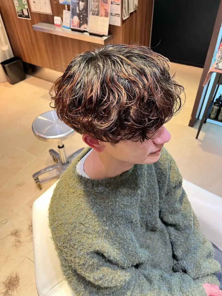 ショート メンズ メンズパーマ 韓国メンズヘア特化 ‪☆KOKIのヘアスタイル