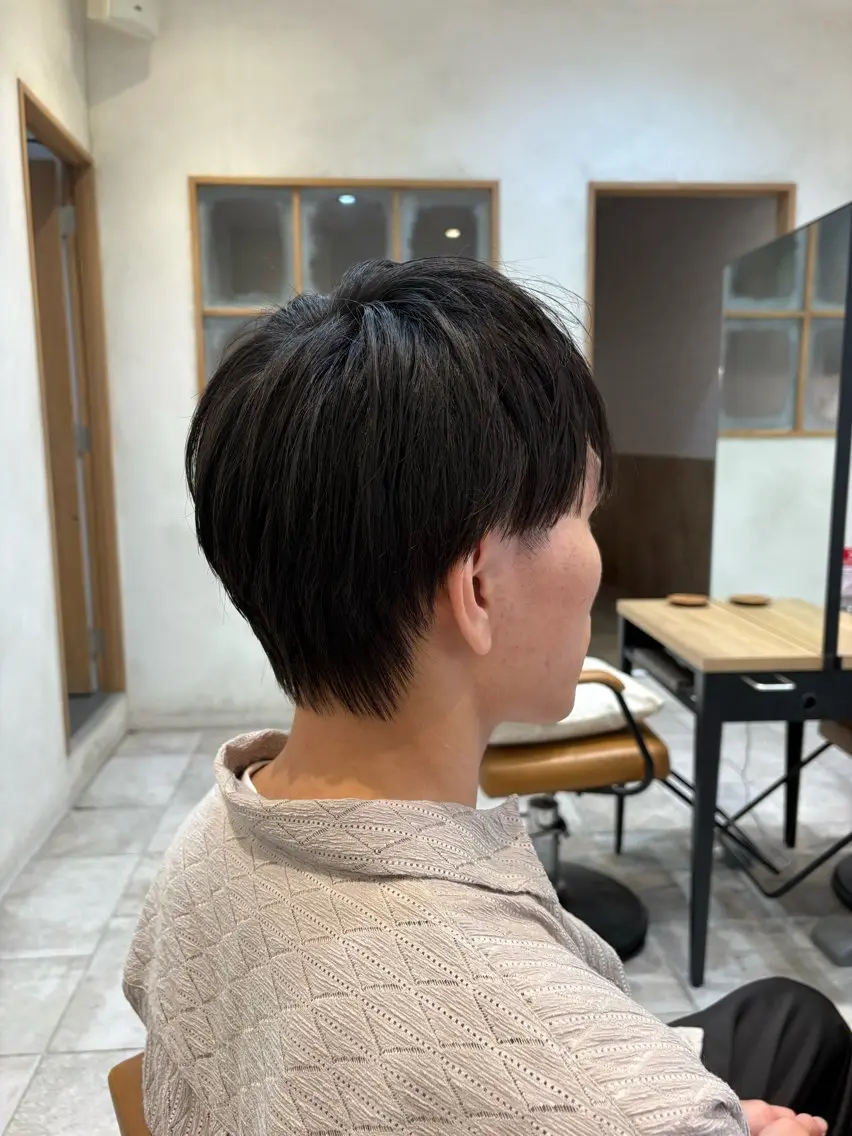 メンズ 刈り上げ あべ えみのヘアスタイル