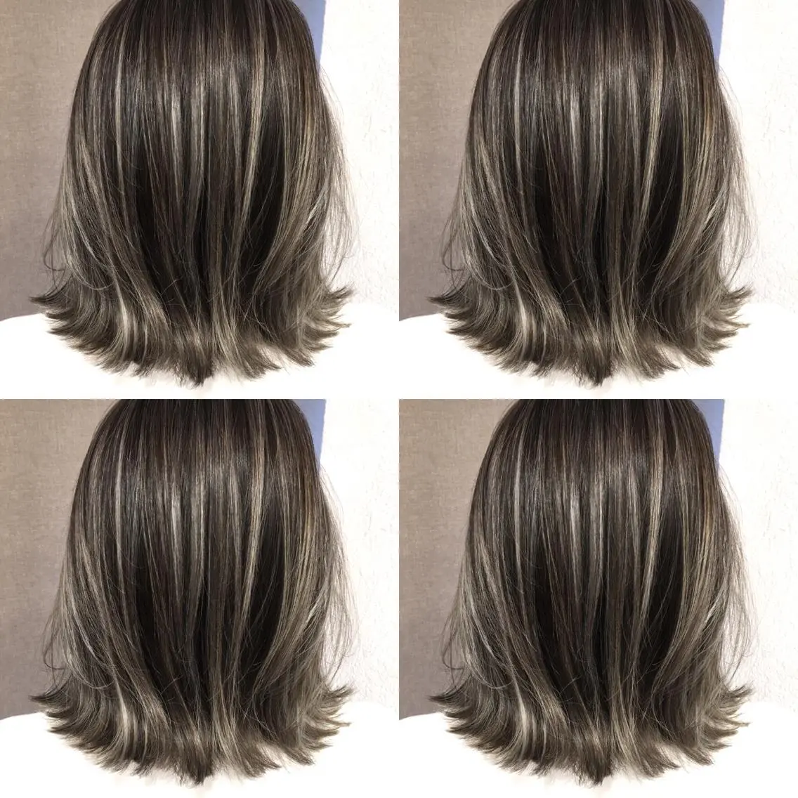 ショート カラー ハイライトカラー 3Dハイライト ハイライト ヘアカラー トリートメント 井上 一平のヘアスタイル